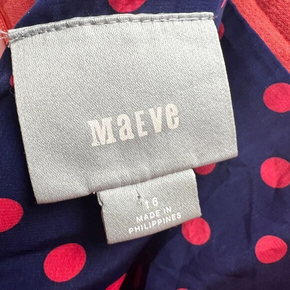 ANTHROPOLOGIE MAEVE NWOT SKIRT SIZE 16- Front Slit Pockets and Midline Pleat - Picture 7 of 7